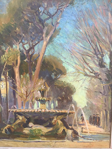 1929 Helena Sturtevant Original Oil Painting on Canvas