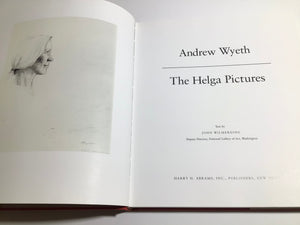 Andrew Wyeth “The Helga Pictures” Book 1987 by Wilmerding