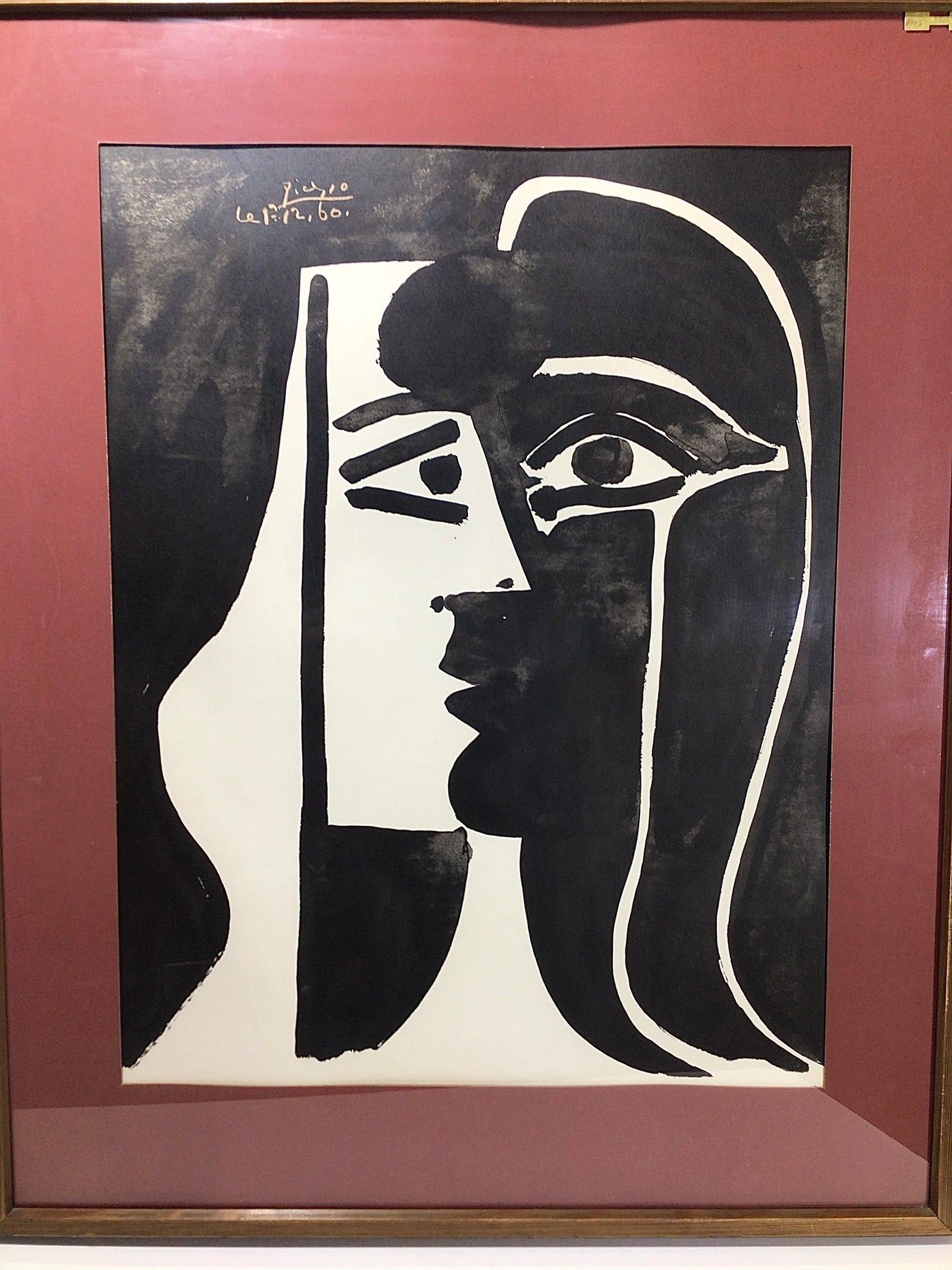Pablo Picasso “The Kiss” Lithograph 1966 for Picasso Arts – LeMay