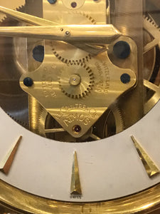 Mid Century Baby Atmos Le Coultre & Cie Jaeger Mantel Clock