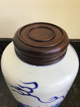 Load image into Gallery viewer, Antique Chinese Blue &amp; White Jar
