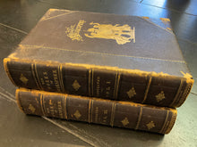 Load image into Gallery viewer, Antique 2 Volume Set of the Works of Shakespeare W.D. Clement
