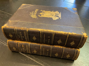 Antique 2 Volume Set of the Works of Shakespeare W.D. Clement