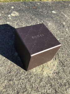 Gucci 18k Gold Icon Ring in Box ~Size 5.75~