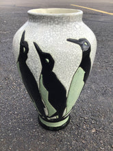 Load image into Gallery viewer, Art Deco Boch Freres Penguin Vase Designed by Charles Catteau
