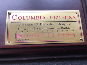 Half Hull Herreshoff Columbia 1901 Model