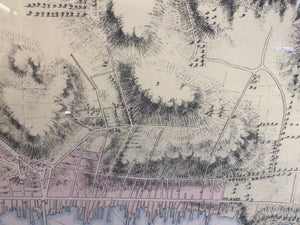 Modern Print of an Old Newport, RI City Map