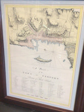 Load image into Gallery viewer, Modern Print of an Old Newport, RI City Map
