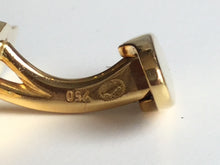 Load image into Gallery viewer, Georg Jensen 18k Gold Cuff Links by Ole Kortzau Model 870
