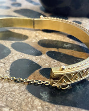Load image into Gallery viewer, Etruscan Revival 15 Carat Yellow Gold Bracelet
