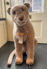 Load image into Gallery viewer, Huge STEIFF Studio Puma Display Piece from FAO SCHWARZ Store 29” Tall
