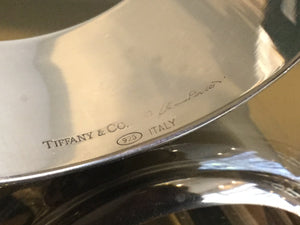 Tiffany & Co. Sterling Silver napkin rings (set of 6) designed by Elsa Peretti in Italy