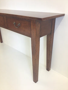 Modern Solid Wood Console Table with 3 Drawers