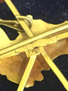 Australian Southern Cross 14k Gold Pin Brooch
