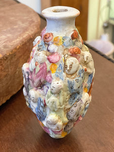 19th Century Chinese Snuff Bottle featuring the Eight Immortals