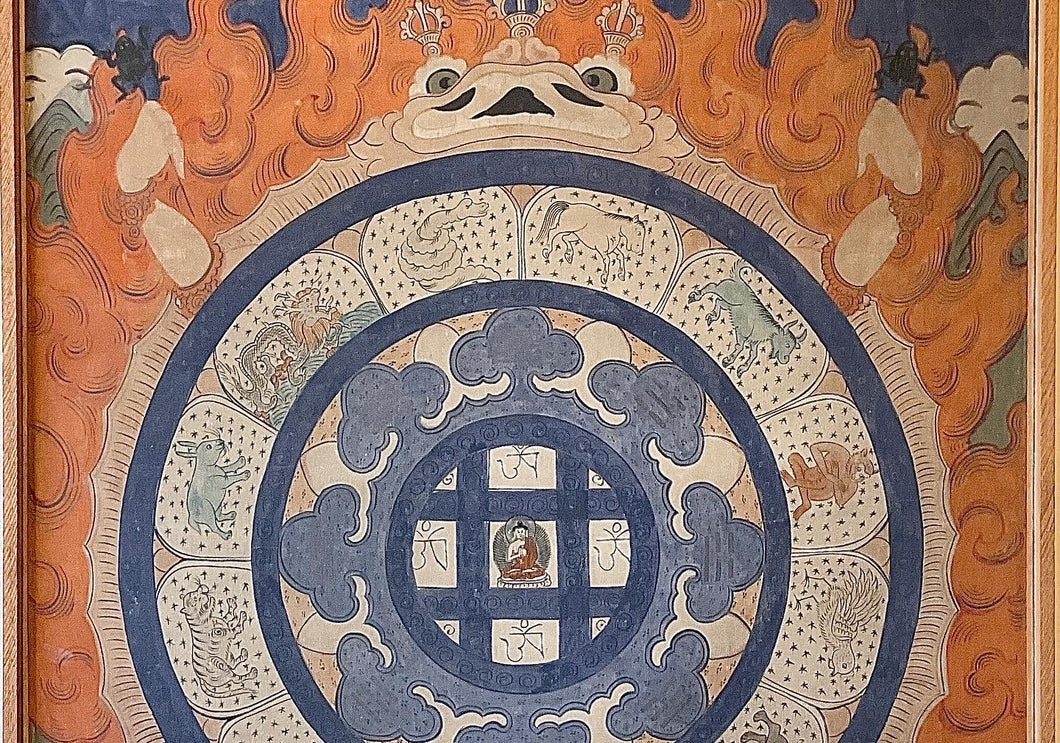Early 20th Century Tibetan Thangka