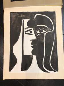 Pablo Picasso “The Kiss” Lithograph 1966 for Picasso Arts