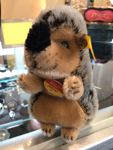 Steiff Miniature Joggi the Hedgehog Stuffed Animal