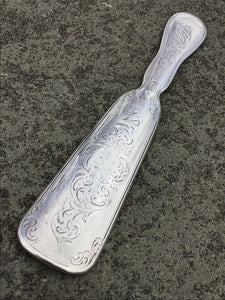 Antique French Sterling Silver Shoe Horn