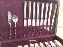 Load image into Gallery viewer, ROGERS SILVER FLATWARE SET 52 pcs ~EXQUISITE~
