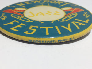 Newport Jazz Festival 1958 Pin Button