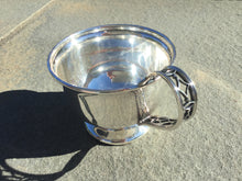 Load image into Gallery viewer, Antique Dominic &amp; Haff Sterling Silver Punch Bowl Set
