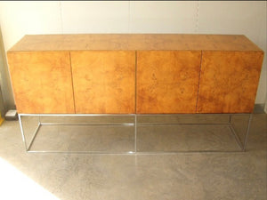 Mid Century Floating Buffet Server by Milo Baughman