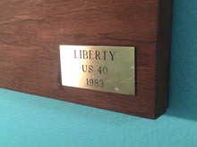 Load image into Gallery viewer, Half Hull Model of &quot;Liberty&quot; US-40 1983 by Ken Gardiner
