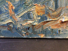 Load image into Gallery viewer, Original Abstract Thick Oil on Canvas Painting by Joseph Pafchek Circa 1950&#39;s-1960&#39;s
